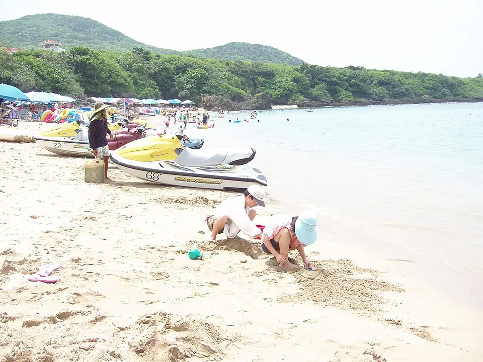 난완 해변 실제 장소 사진
