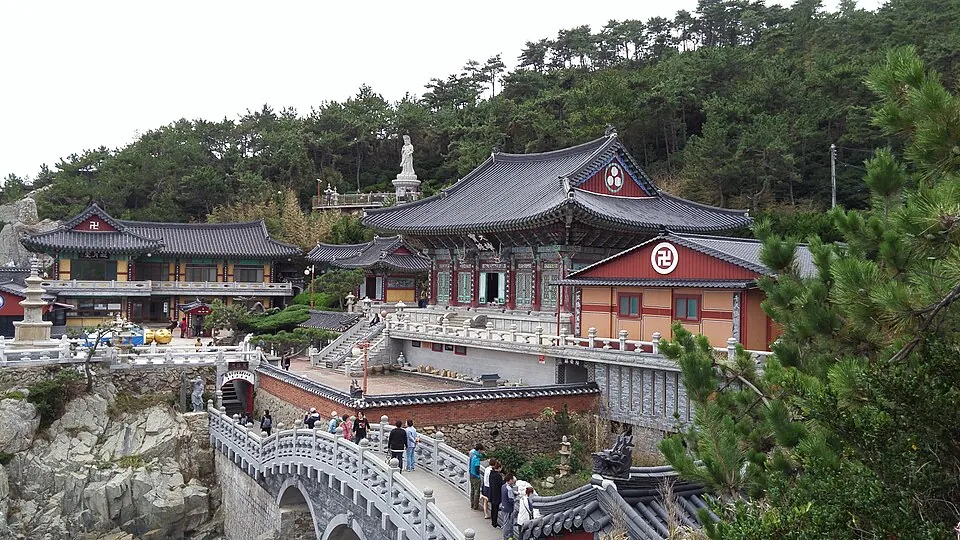 해동용궁사 실제 장소 사진