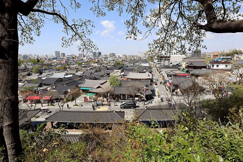 전주한옥마을 실제 장소 사진