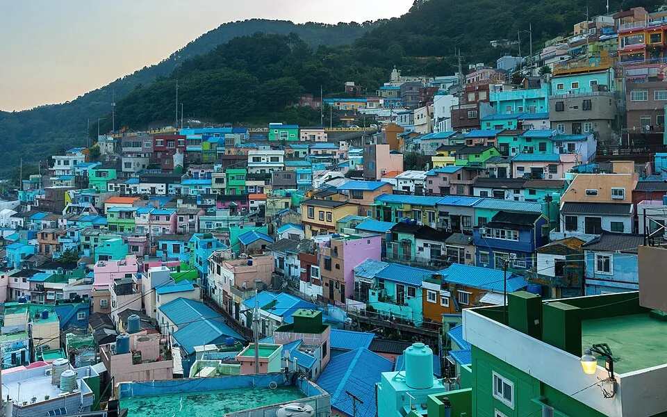 감천문화마을 실제 장소 사진