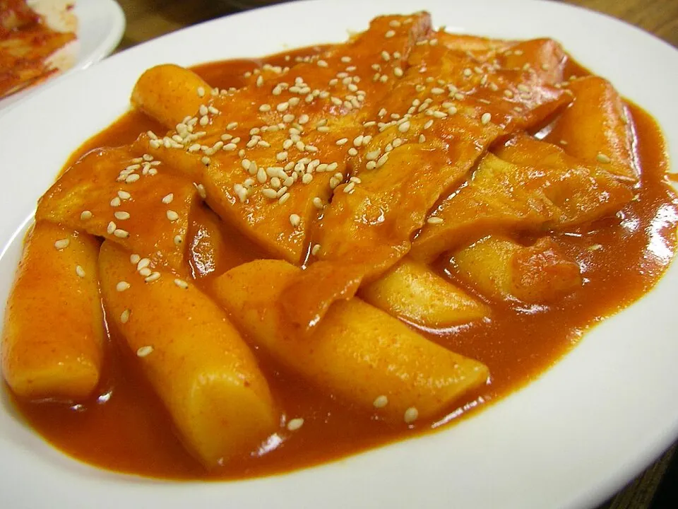 떡볶이 음식 예시 사진
