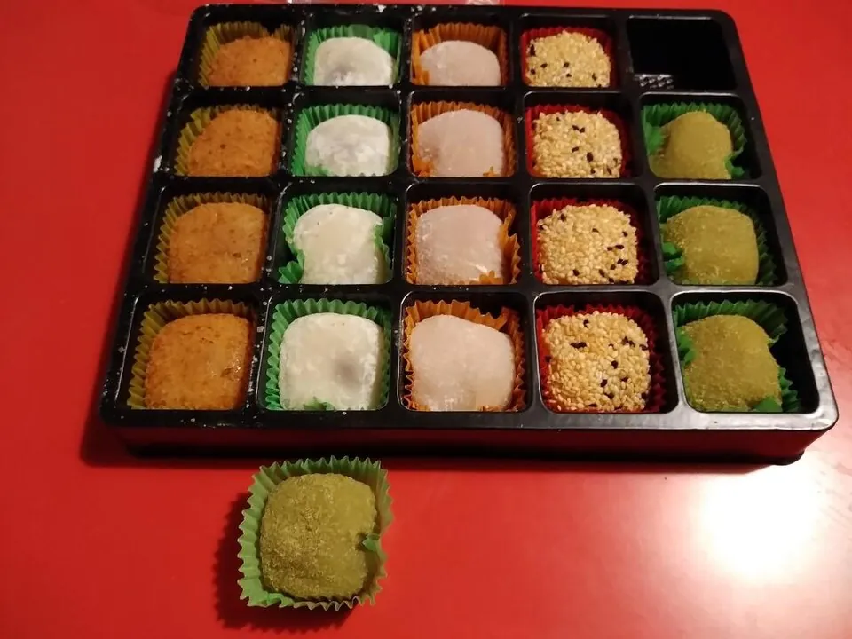 모찌 음식 예시 사진